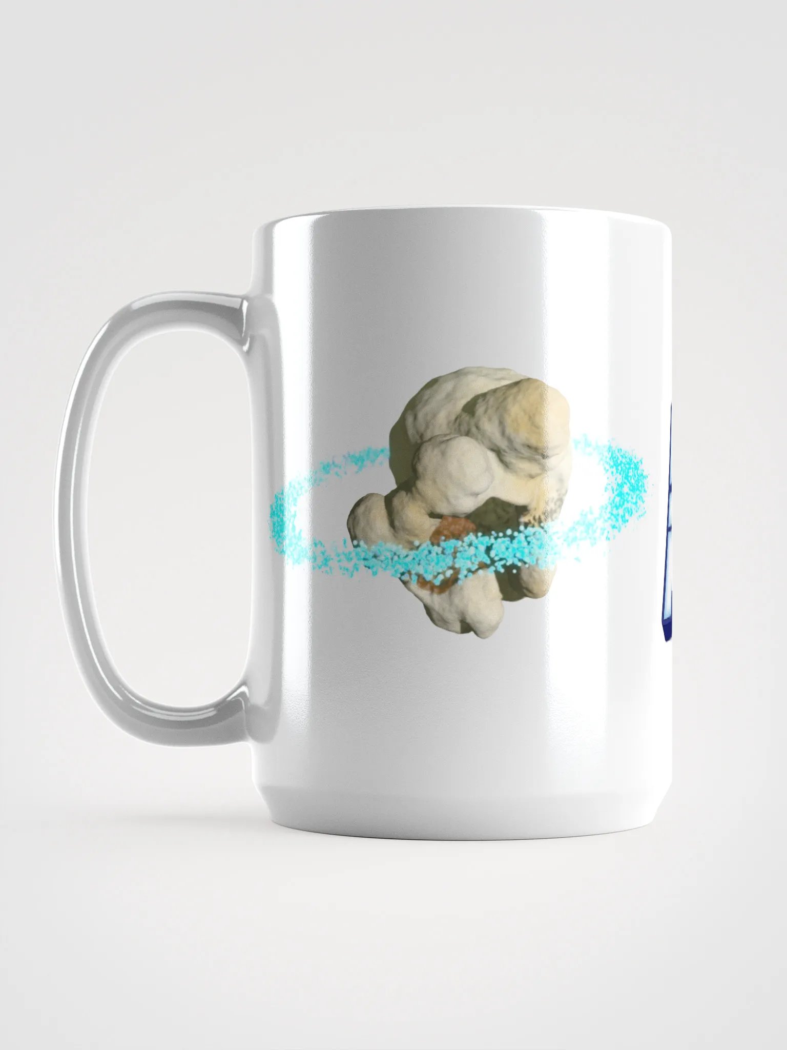 White Popcorned Planet Mug product image (11)