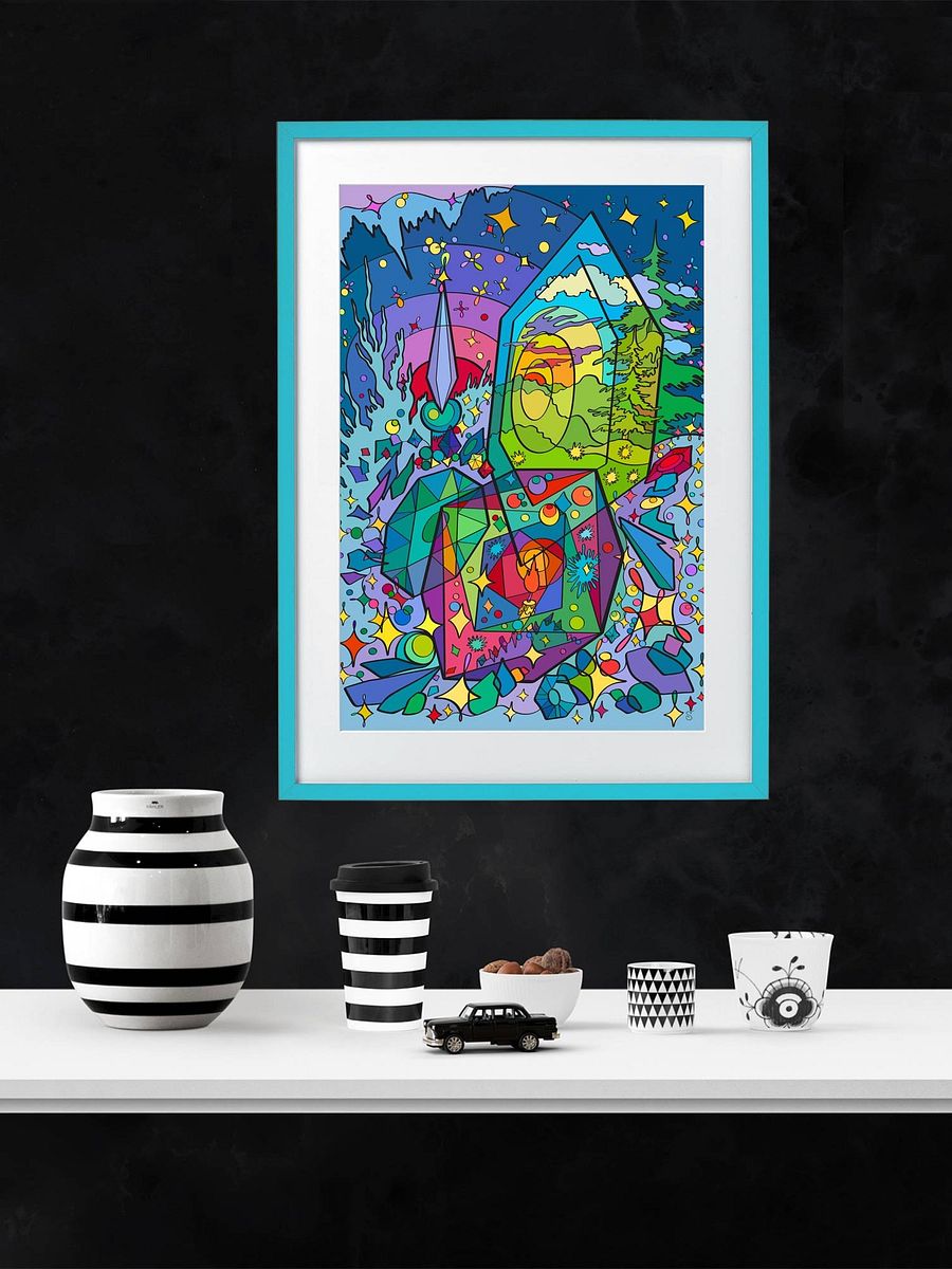 Vibrant Matte Poster Print - Prism of Times product image (5)