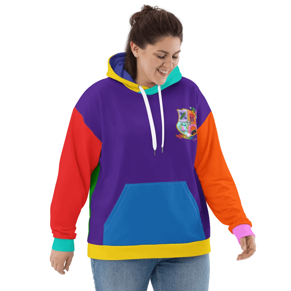 School of Chaos Colourblock Hoodie product image (5)