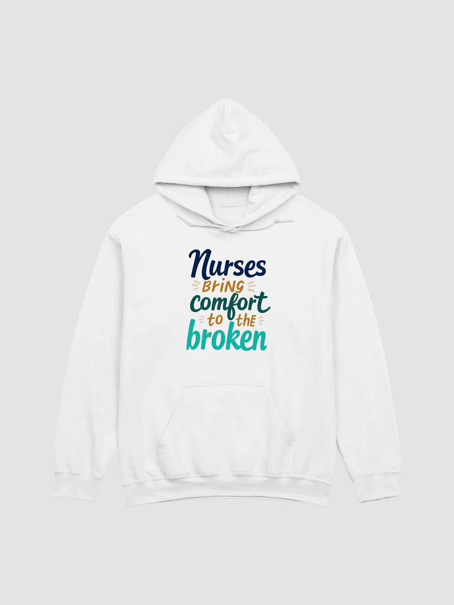 Comforting Nurses Typography Hoodie product image (2)