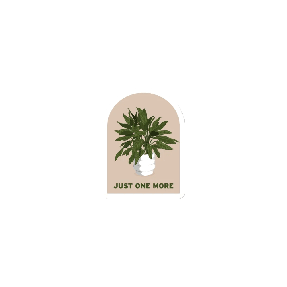 Just One More Plant Magnet product image (1)
