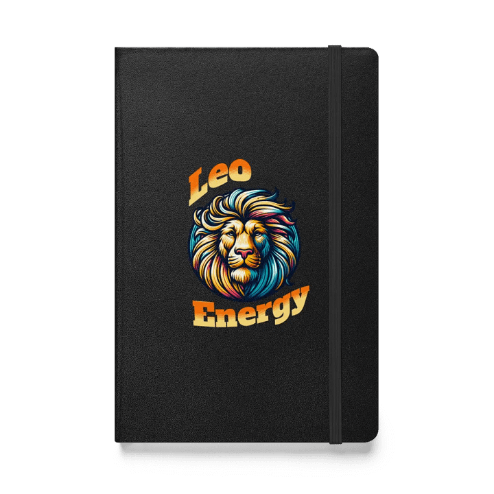 Zodiac Sign Leo Energy Lined Notebook product image (1)