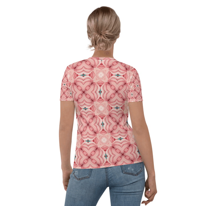 Pink Floral Fantasy Women's Tee product image (1)