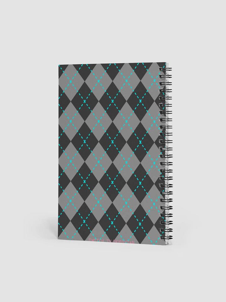 Mascot Pantone Argyle Spiral Bound Notebook product image (2)