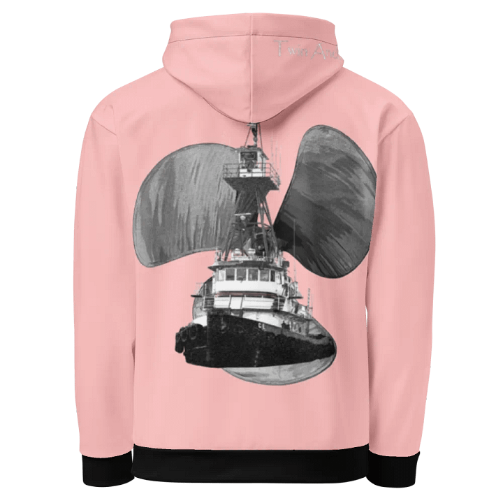 Pink Three blade prop Tug CE Hoodie product image (1)
