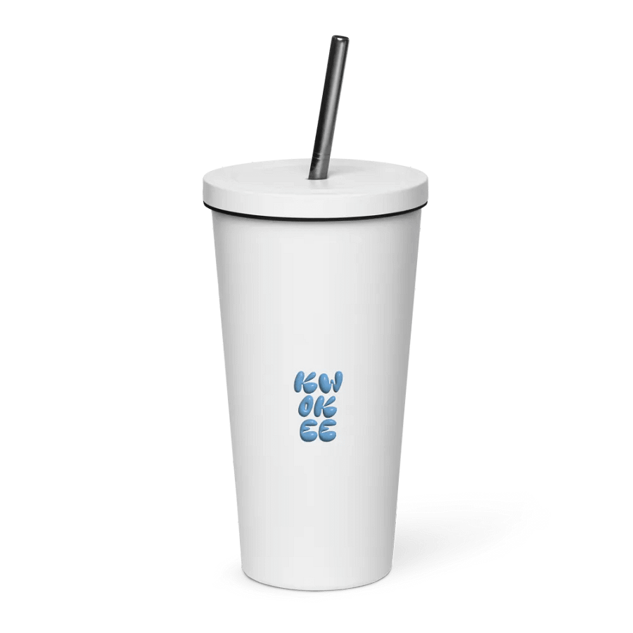 WHITE 3D LOGO TUMBLER, 20 oz product image (2)