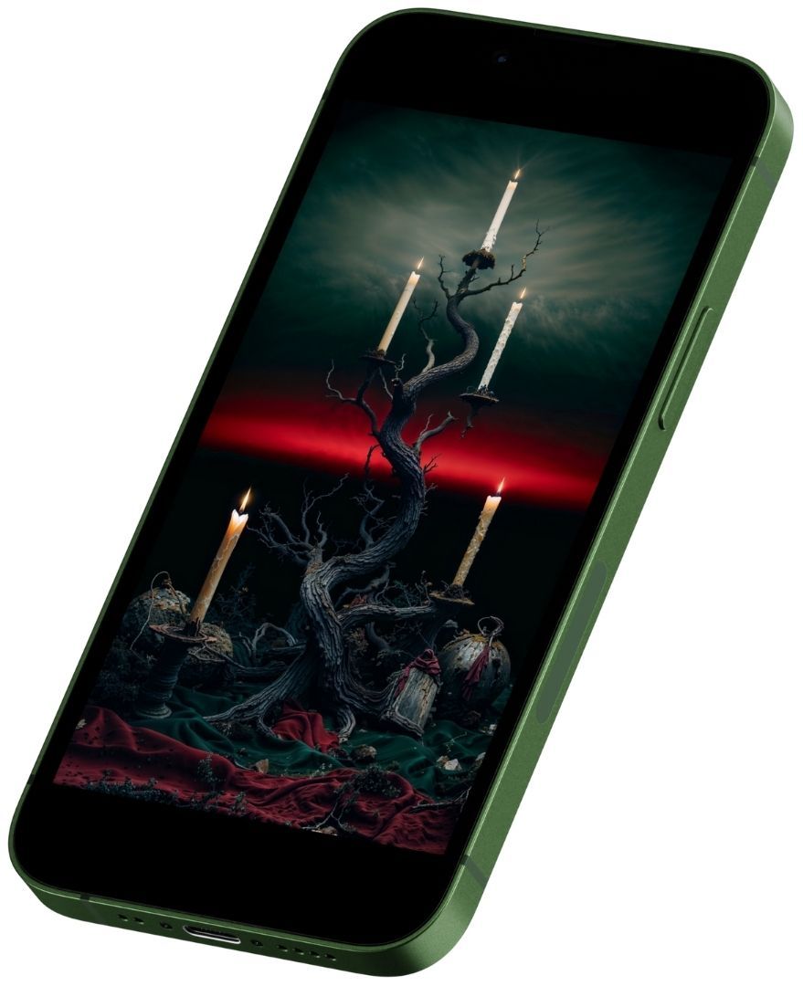Candlelit Solstice Phone Wallpaper product image (2)
