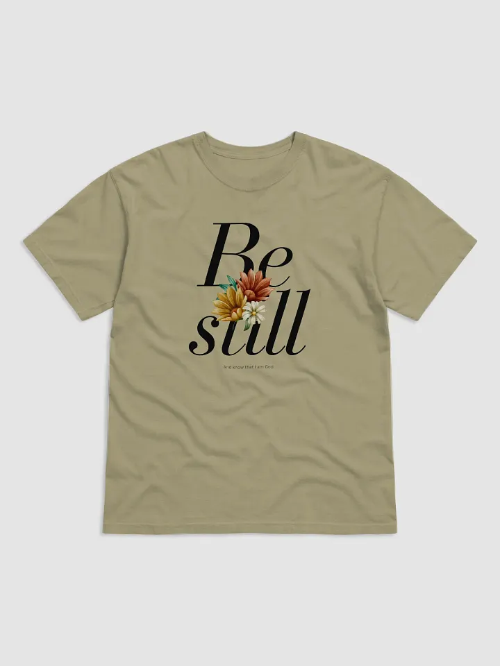 "Be Still" Floral Tee product image (1)