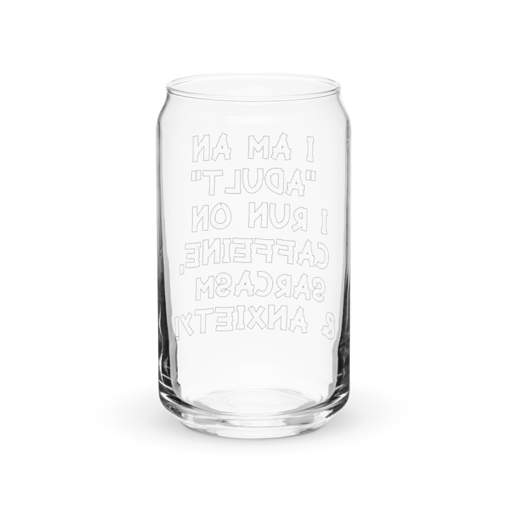 "ADULT" Can Glass product image (6)