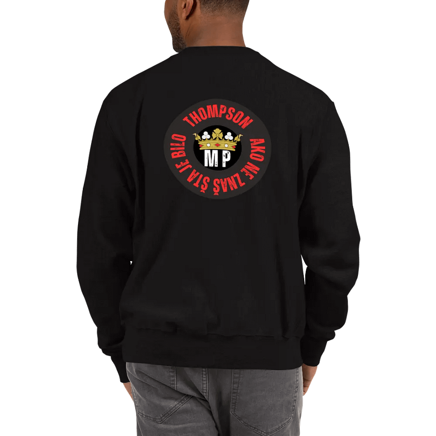 Champion Crewneck Sweatshirt Ako Ne Znaš Šta Je Bilo product image (1)