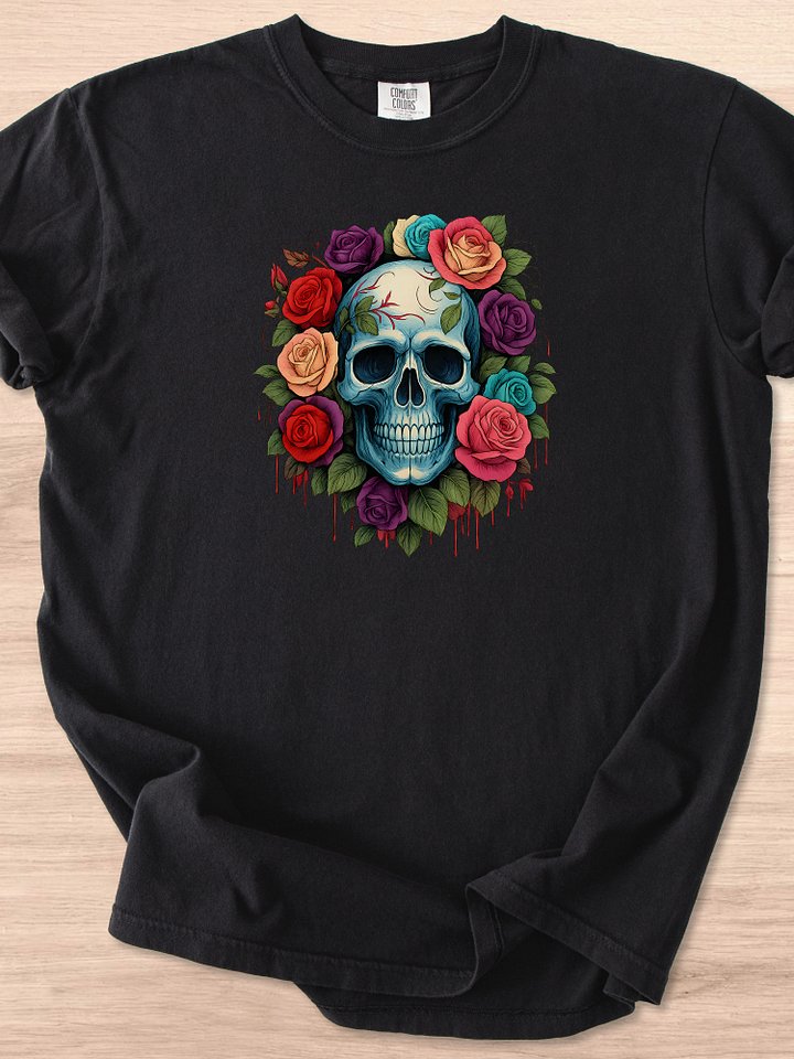 Floral Skull Tee product image (1)