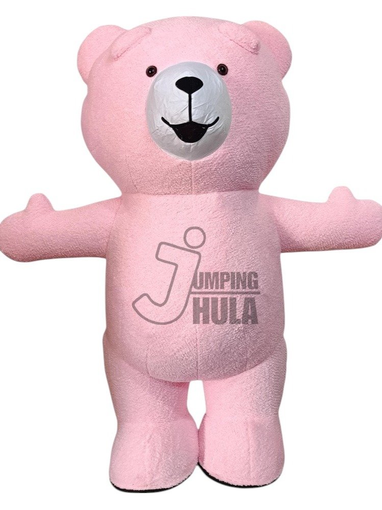 Inflatable Furr Mascot Teddy Bear Pink product image (1)