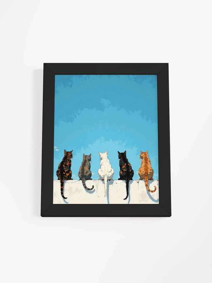 Whisker Wonderland Framed Matte Poster product image (24)