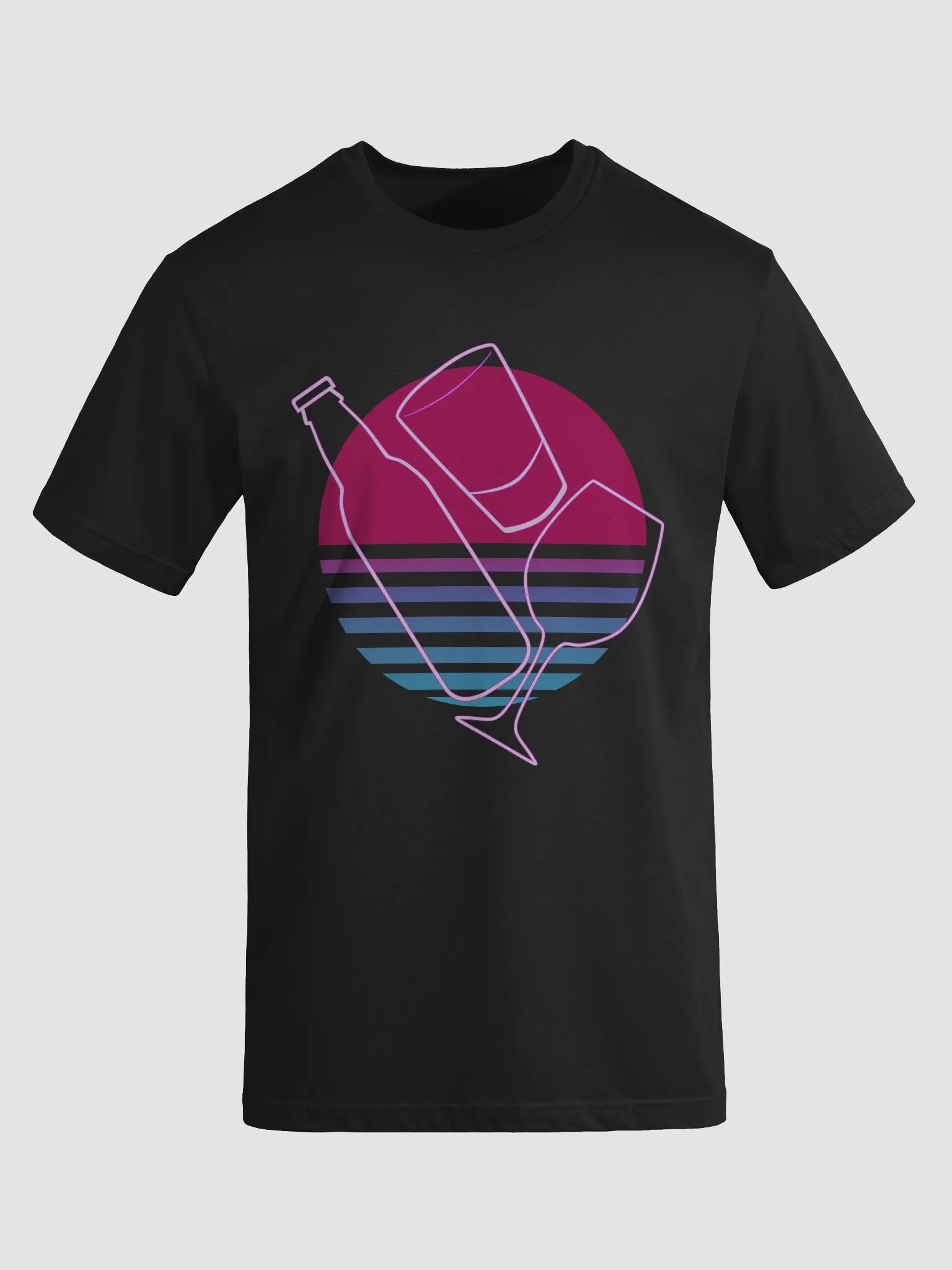 Beer Wine Spirits Trio Logo T-Shirt product image (30)