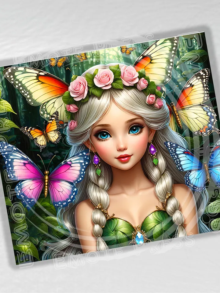 Butterfly Fairy 20 oz Stainless Steel Tumbler - v1 product image (2)