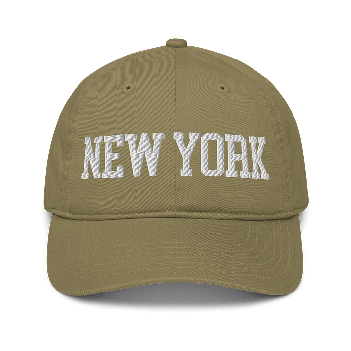 New York Embroidered Organic Hat product image (19)