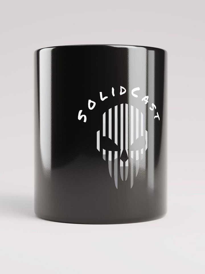 SolidCast Black Glossy Mug product image (1)