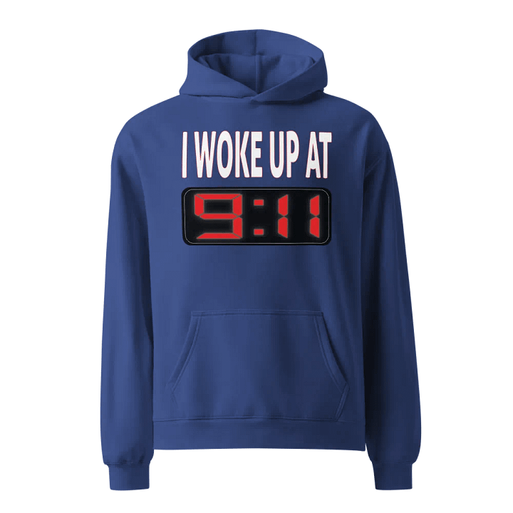 I Woke Up At 9:11 - Unisex Premium Oversized Hoodie product image (5)