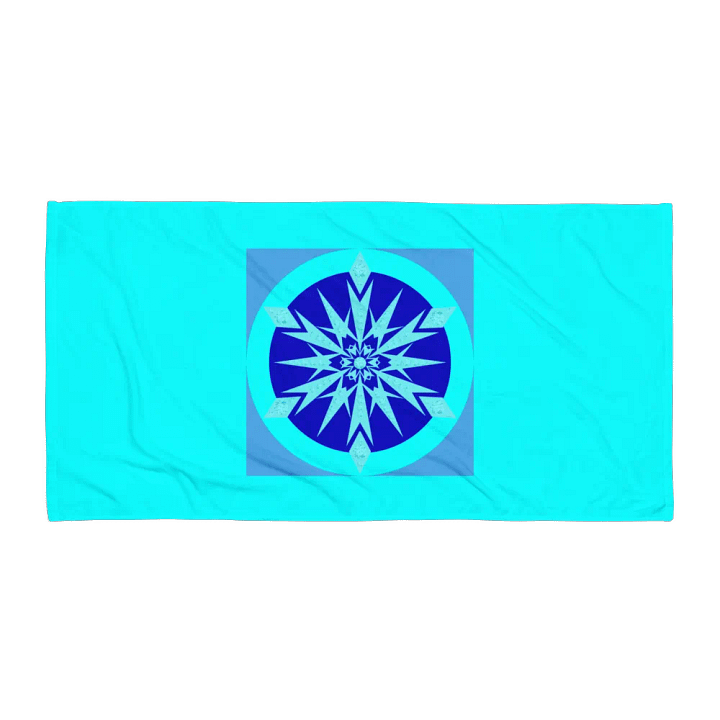 snowflake Sublimated Towel product image (1)