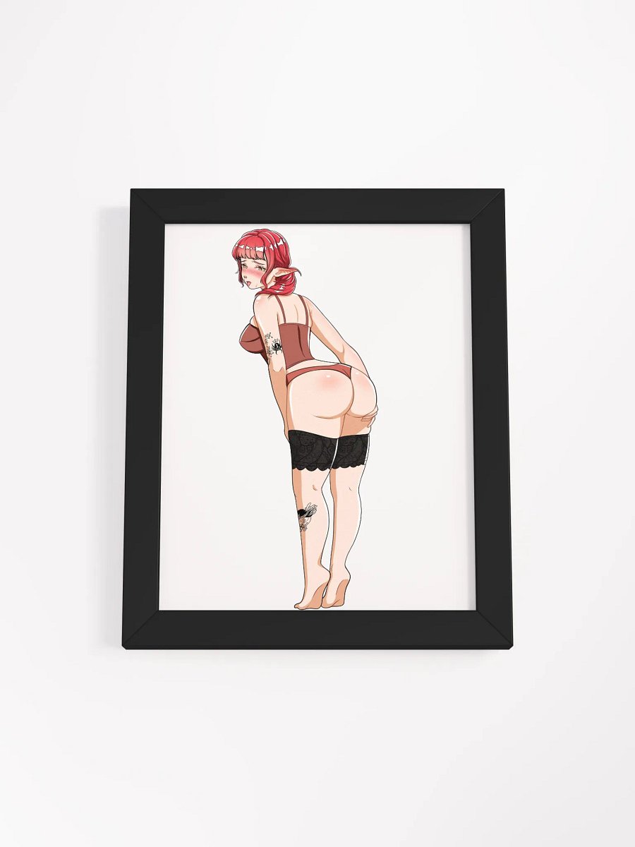 MeeshVS framed elf girl print product image (2)
