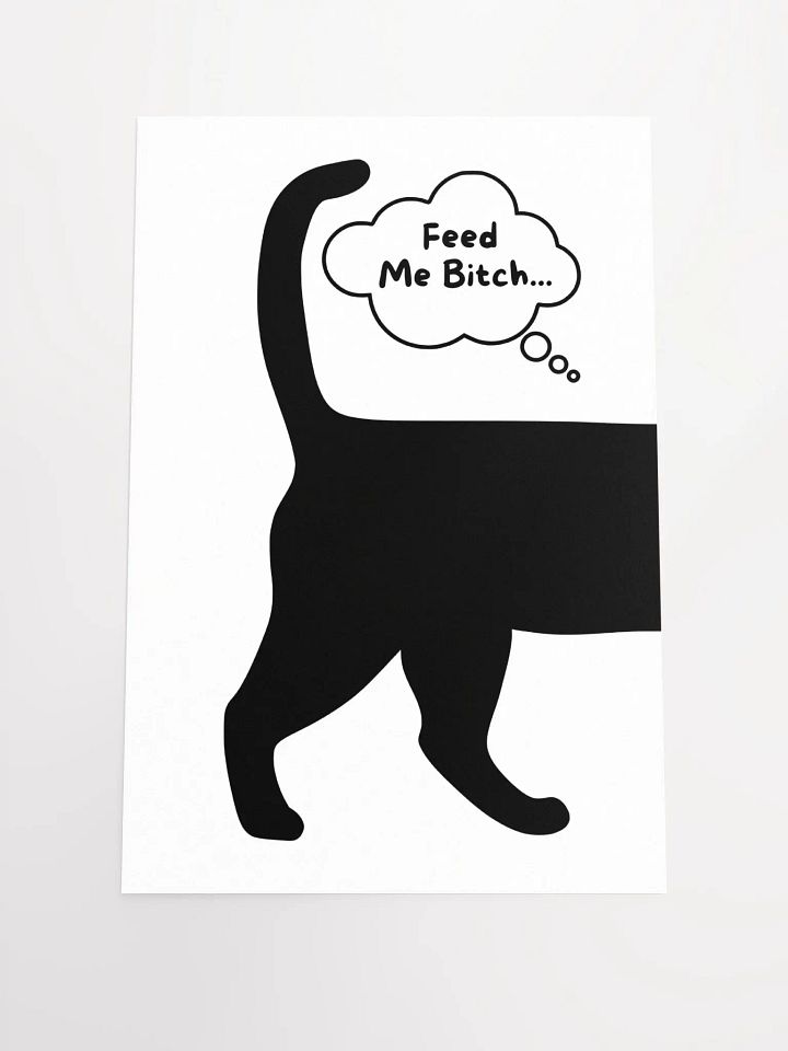 Cat Wall Art Poster 
