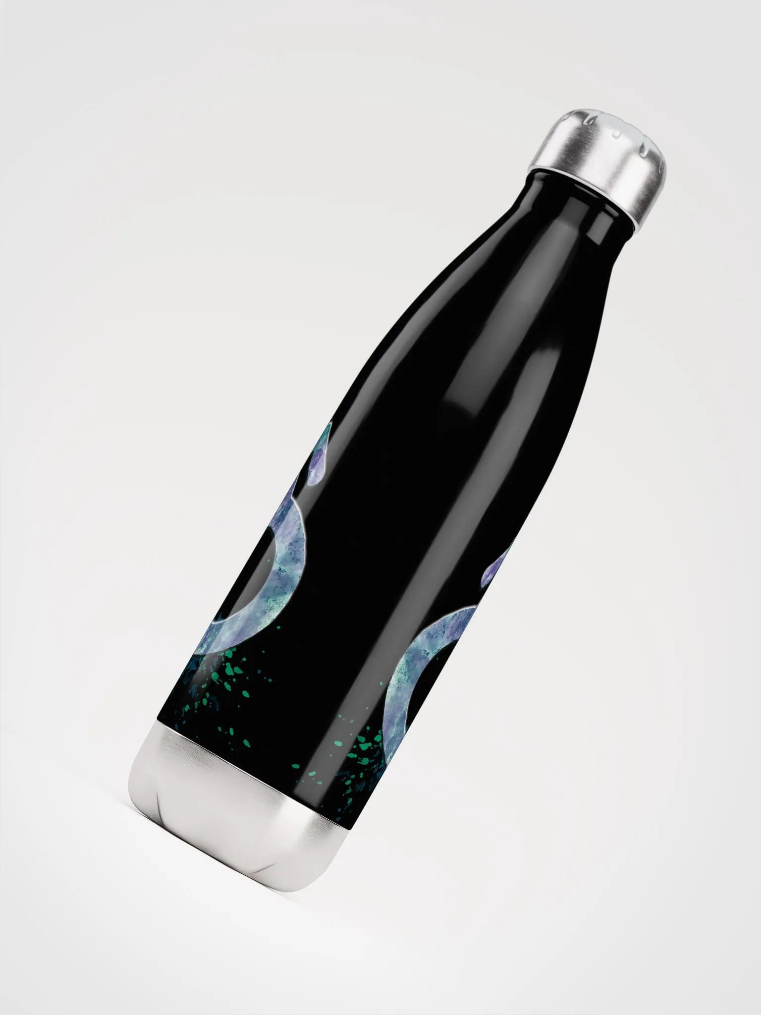 Wheelie, Blue Splash SS Water Bottle product image (4)