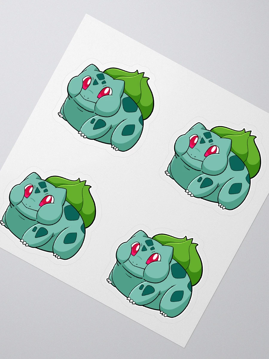 Chubby Bulbasaur Sticker Sheet product image (2)