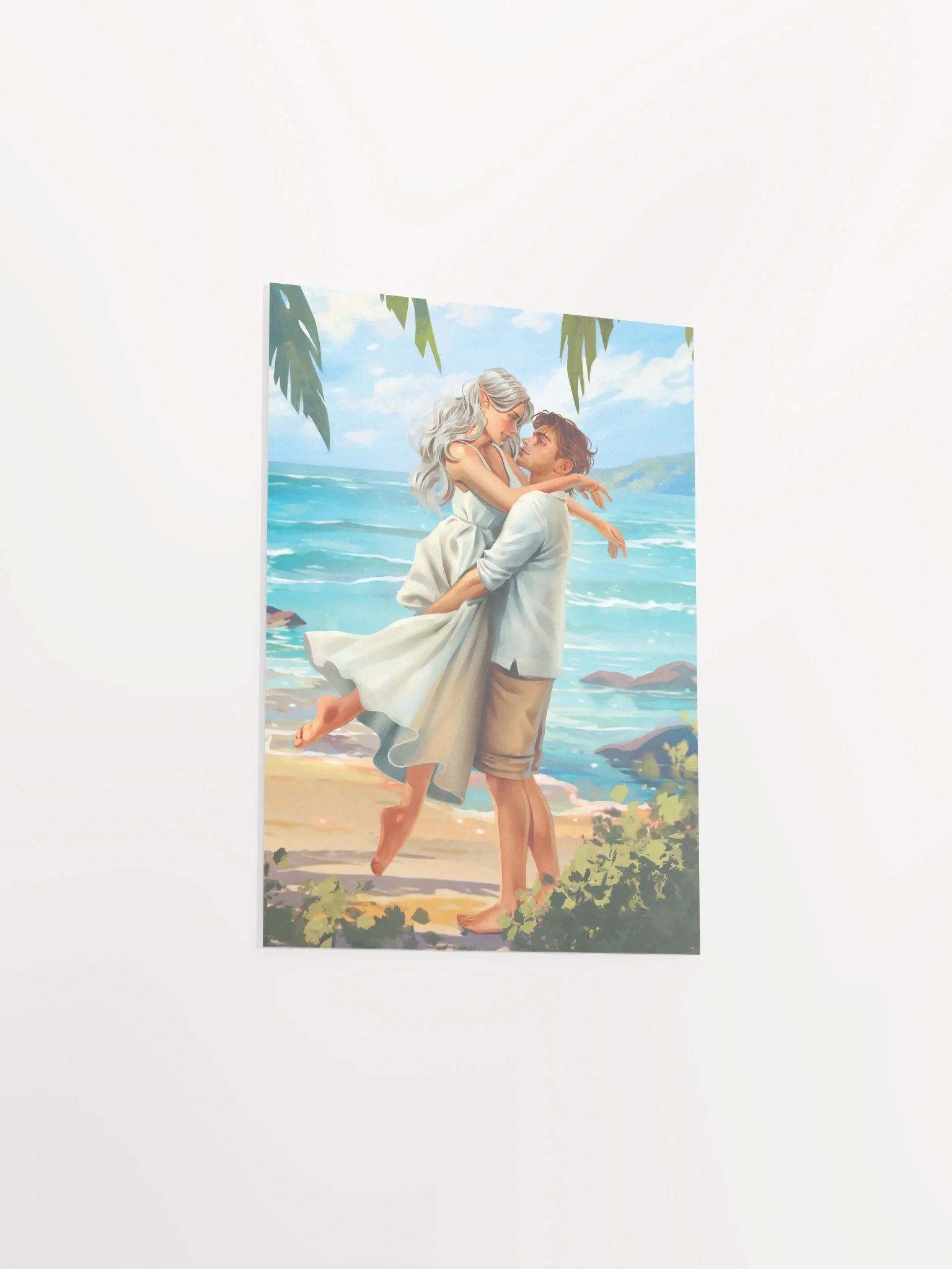 Elven Heartbound Print 5x7 ~ Elowyn & Rominy product image (3)