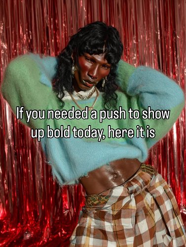 Meet another face in the Sorbet World neighborhood: 

Blayze Royale. 
glam, electric, commanding

Blayze Royale walks into a ...