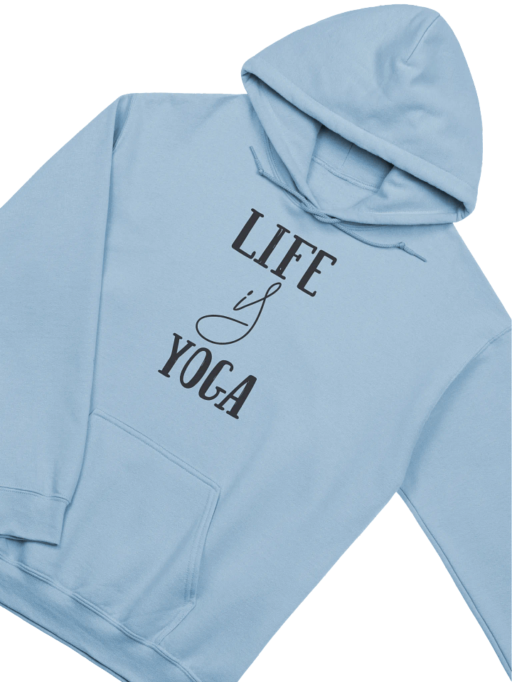 "Zen Essence Hoodie - Life is Yoga Philosophy" product image (2)