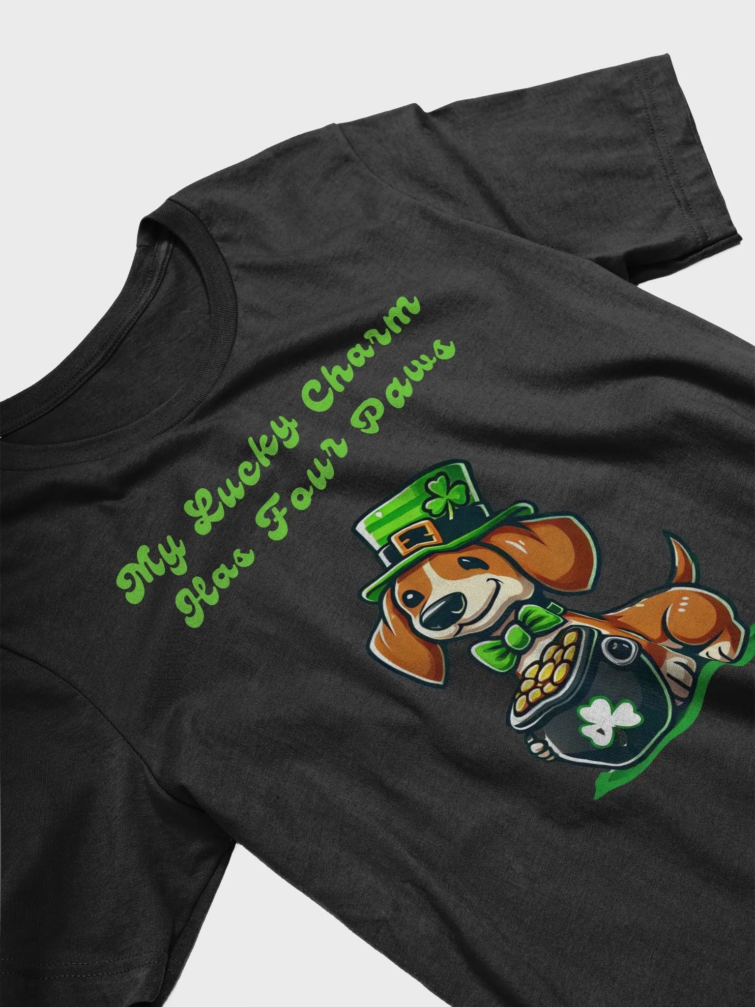 My Lucky Charm Has Four Paws T-Shirt product image (5)