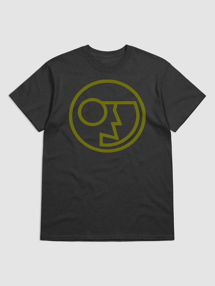 dbtv big logo olive - heavy cotton shirt product image (1)