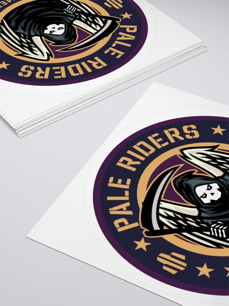 Pale Riders Flat Sticker product image (4)