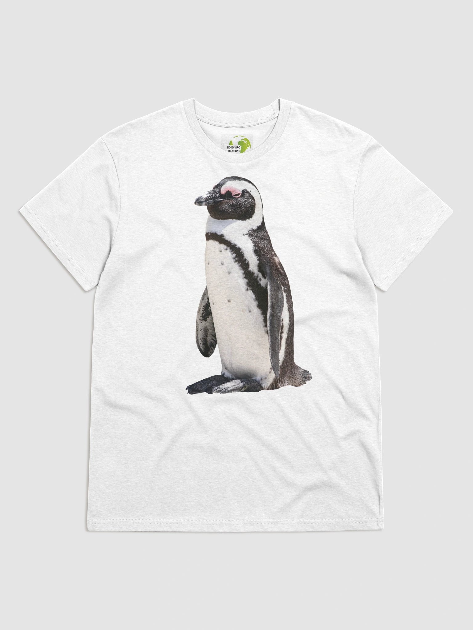 African Penguin -Organic Cotton T-shirt-Plain product image (4)