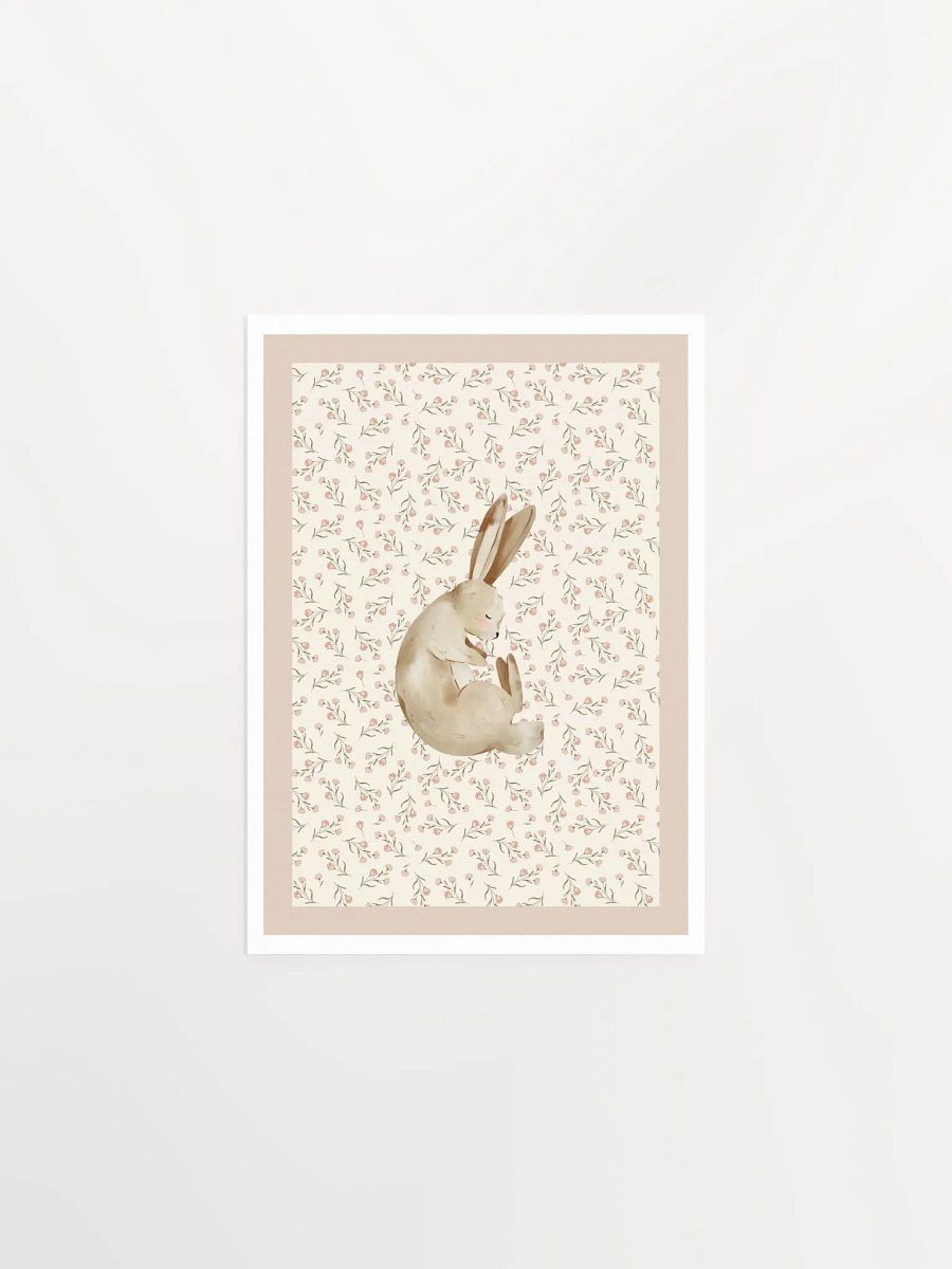 Boho Bunny Nursery Print 5 product image (2)