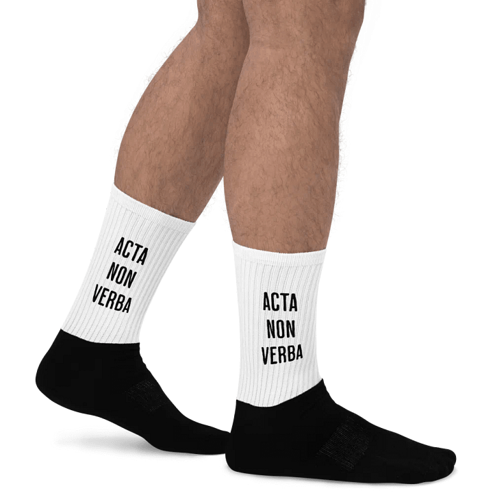 Acta Non Verba Socks product image (2)