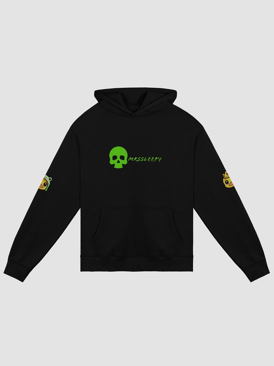 Cheerful Frog Hat Oversized Hoodie product image (1)