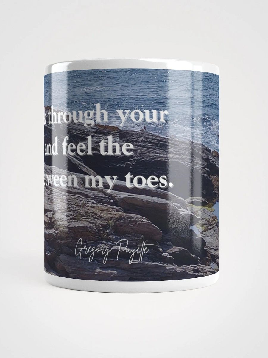 New England Poem Excerpt Mug (Photograph taken at Beavertail in Jamestown, Rhode Island) product image (6)