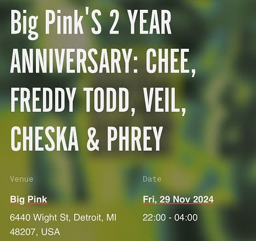 SURPRISE!! lookin for plans tonight?? join us at @bigpinklovesyou for their 2 year anniversary!

it’s an honor to be chosen t...