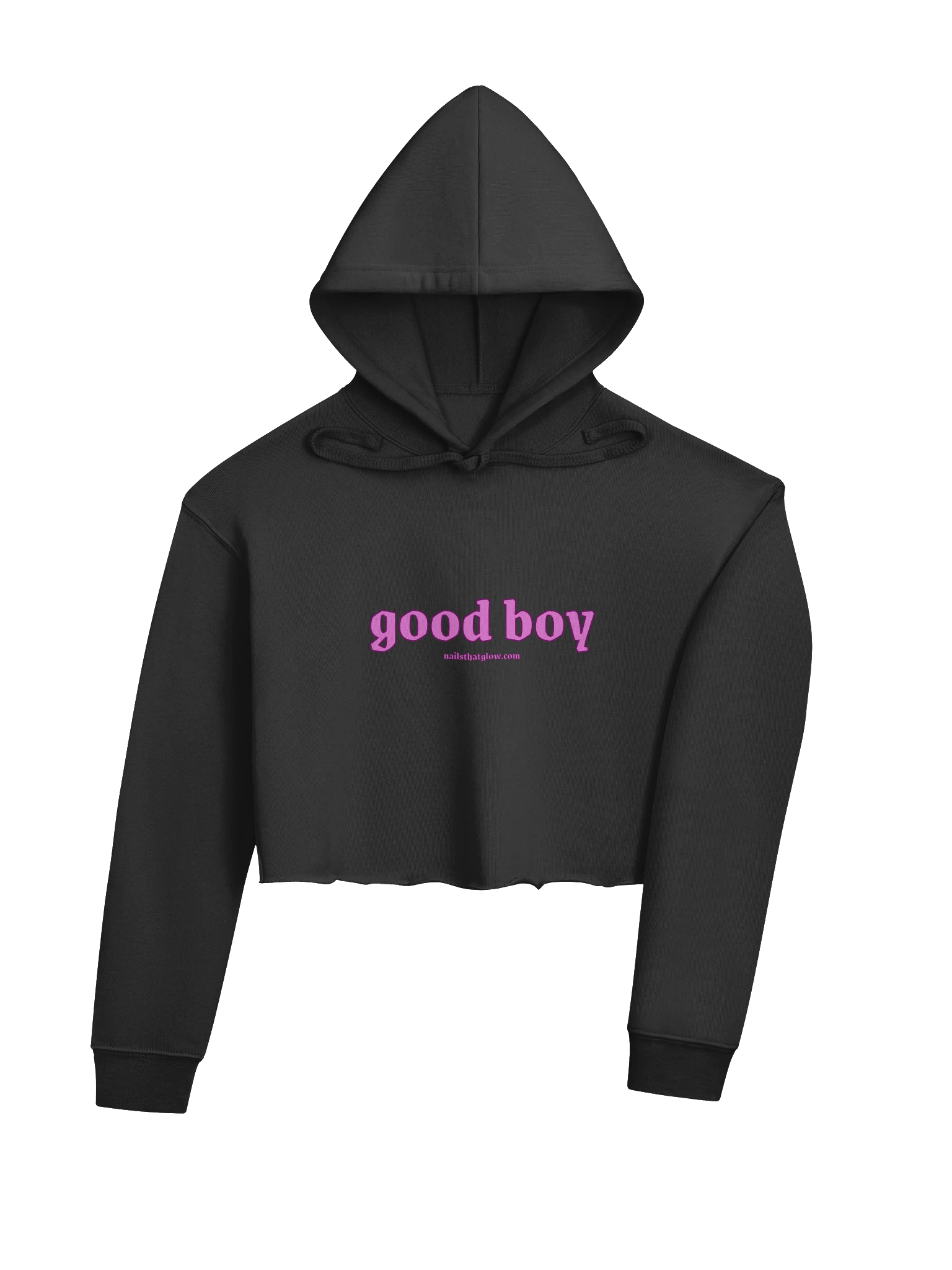 good boy crop hoodie product image (4)