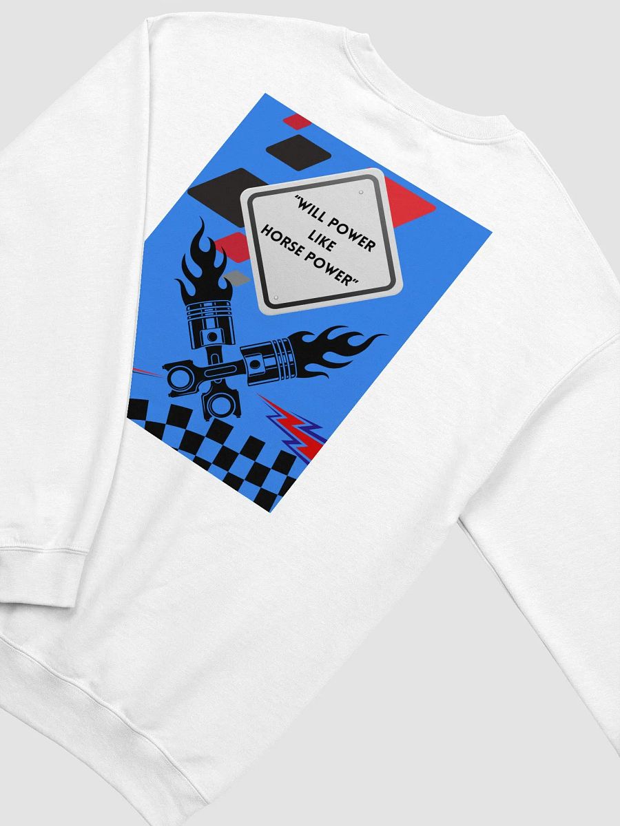 LorCal Horse Power Sweater (White) product image (4)
