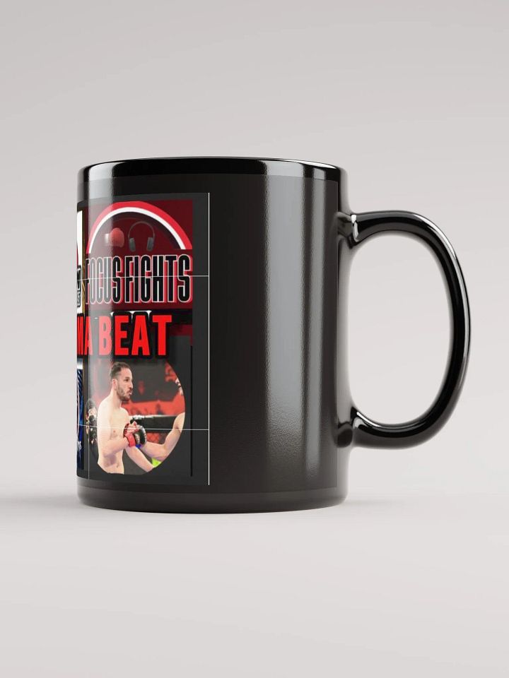 THE JAPAN MMA BEAT COFFEE MUG (BLACK) product image (1)