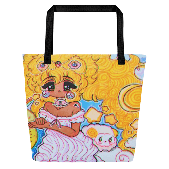Sunflower Sheep Tote Bag product image (1)