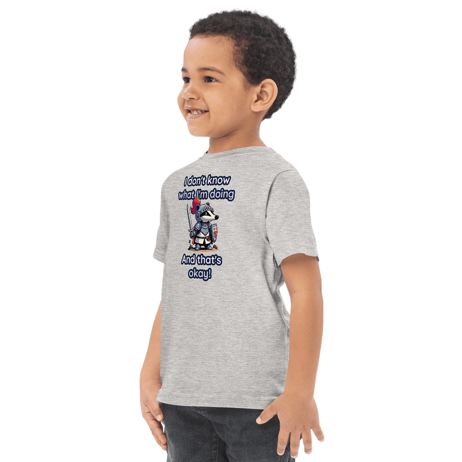 Medieval Battle Badger Toddler Jersey T-Shirt product image (13)