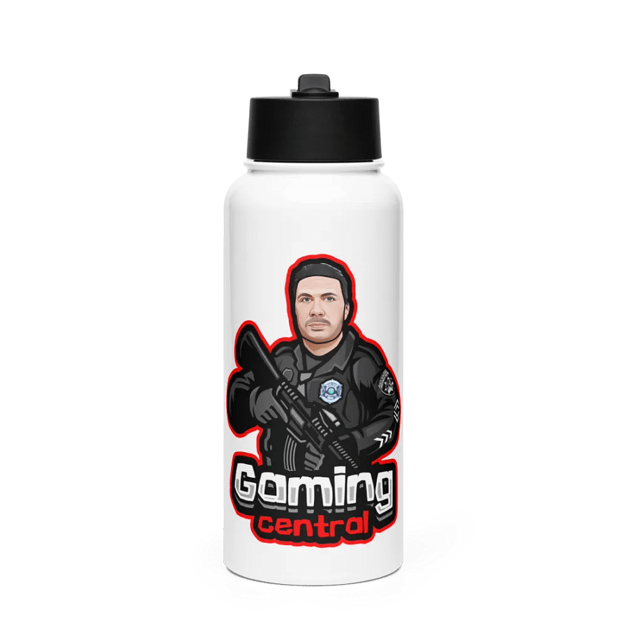Tactical Gamer Stainless Steel Water Bottle product image (1)