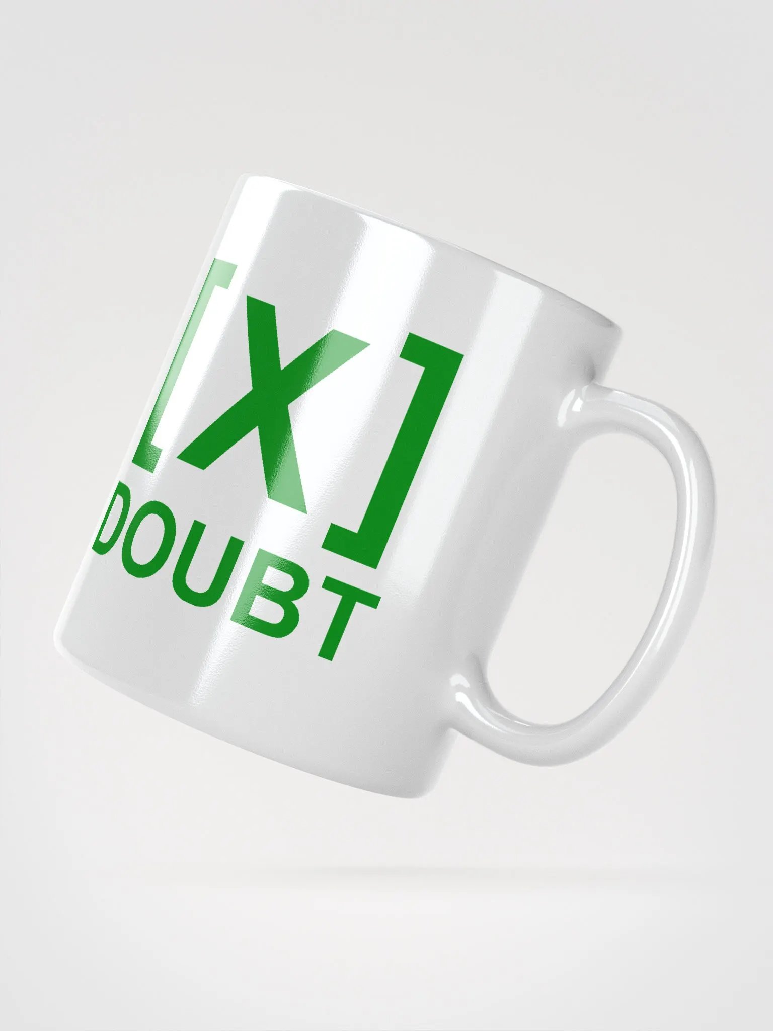X [DOUBT] mug product image (2)