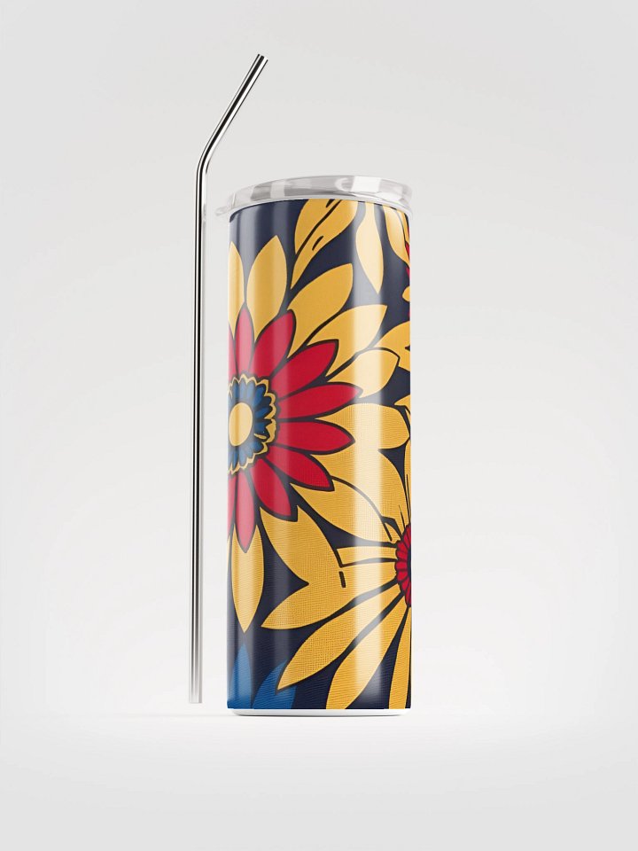 Floral Fusion Stainless Steel Tumbler product image (1)