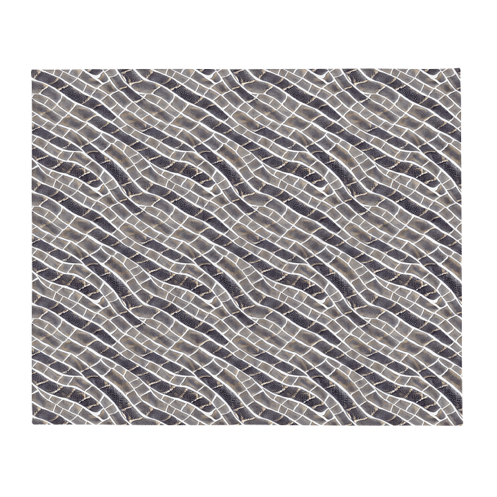 Grey Snake Skin Blanket product image (2)
