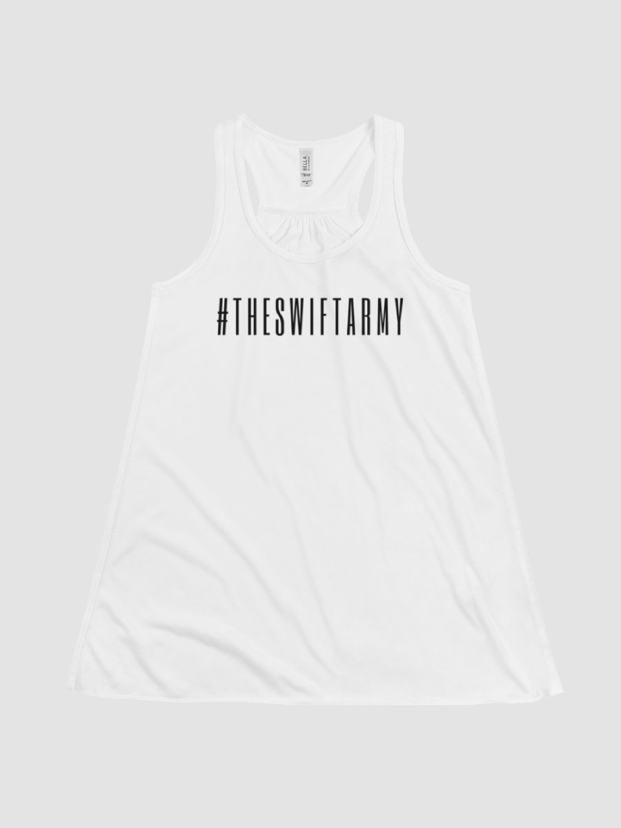 [SwiftKiss_] Women's Flowy Racerback Tank - Bella + Canvas 8800 product image (1)