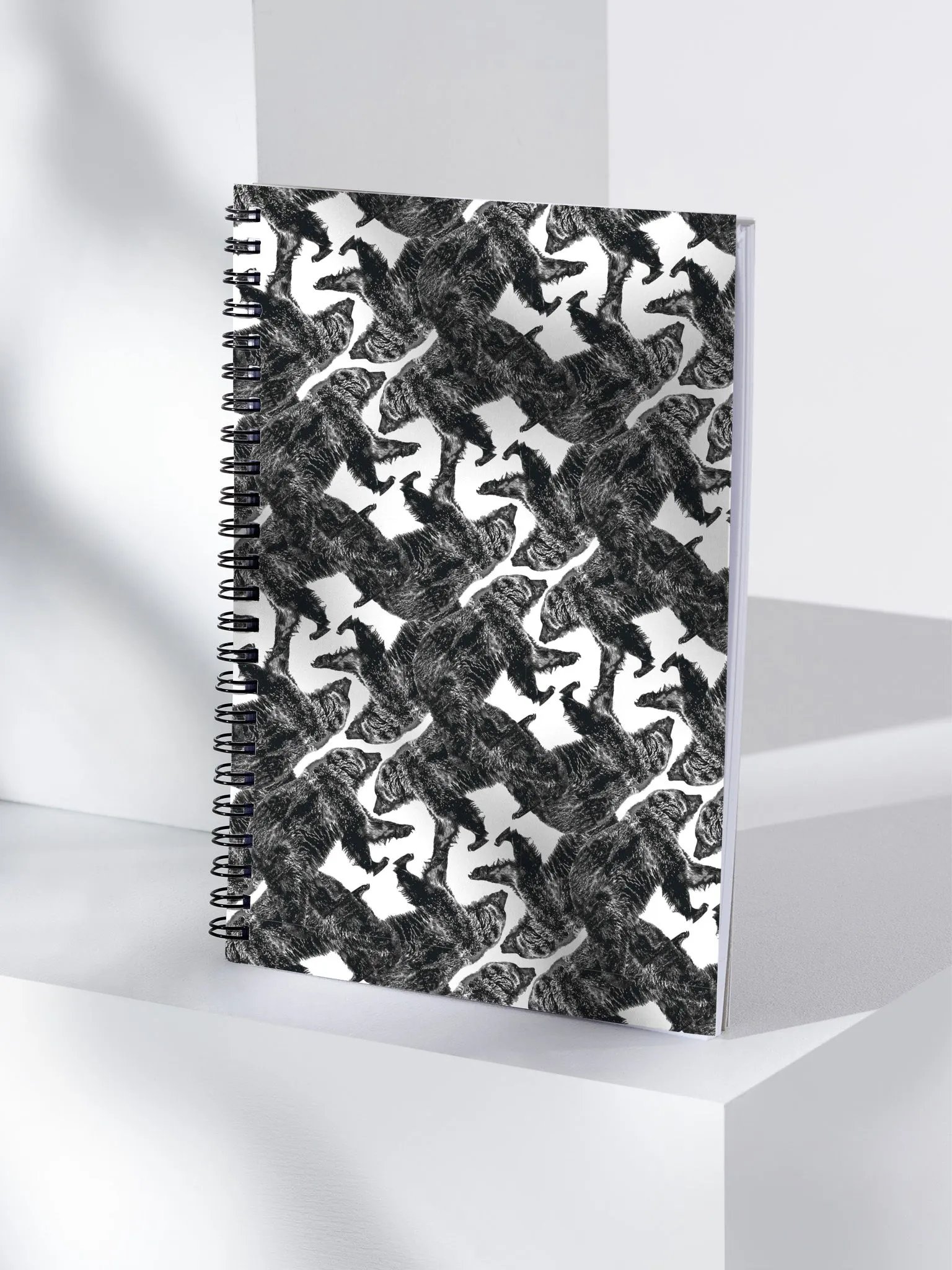 Bears Full Print Spiral Notebook product image (4)